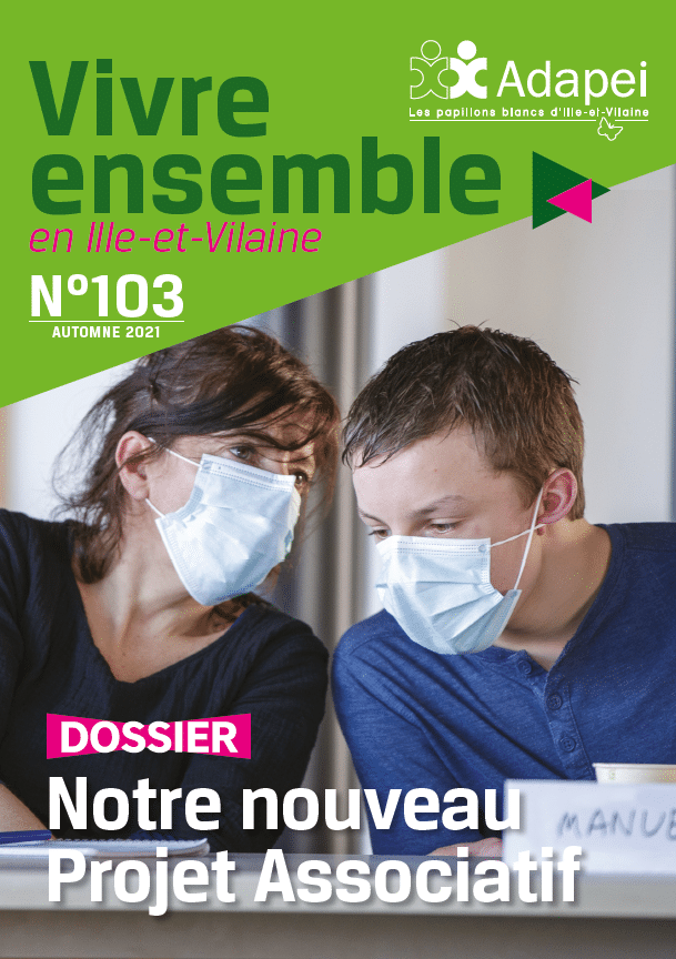 Couverture Magazine Vivre Ensemble en Ille-et-Vilaine n°103, automne 2021