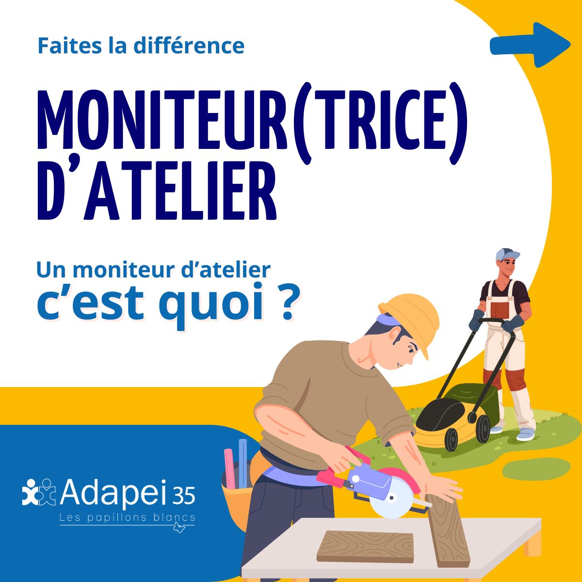 Découvrez le métier de moniteur d'atelier