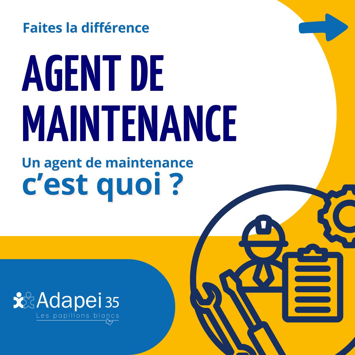 C'est quoi un agent de maintenance ?