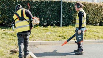 Photo d'un moniteur d'atelier d'espaces verts