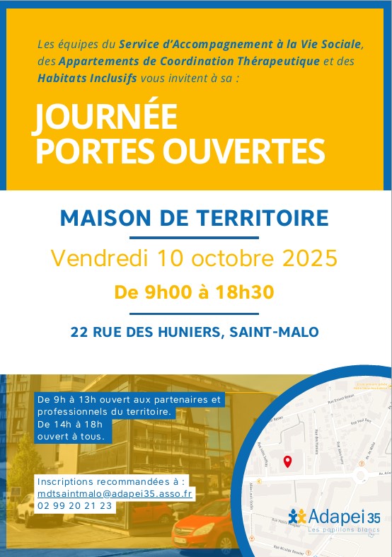 Portes Ouvertes Maison de Territoire de St Malo
