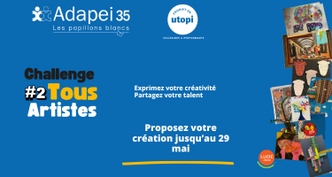Deuxième édition du Challenge « Tous Artistes » organisé par l’Adapei 35. Une activité mettant en valeur la créativité et le talent des participants.